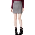 thumbnail image 2 of maison Jules Minifalda Estampada para Mujer, Negro, X-Large, 2 of 2