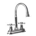 thumbnail image 1 of Llave Lavabo Hidroflud Cuello Flexible Mezcladora Cromo Color Plateado Griferia Convencional, 1 of 1