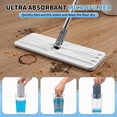 thumbnail image 4 of Replacement Microfiber Spray Mop Pads, 13 x 4.7 Inch Household Mop Cloth Refills, Reusable Microfiber Mop Heads for Floor Cleaning, Washable Mop Pads for Spray Mop, 4 of 7