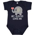 thumbnail image 3 of Inktastic My Auntie Loves Me Niece Boys or Girls Baby Bodysuit, 3 of 5
