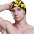 thumbnail image 3 of Wekity Swimming Cap Geometric Bee Wekity Honeycombs Unisex Adult Wekity Polyester, 3 of 4