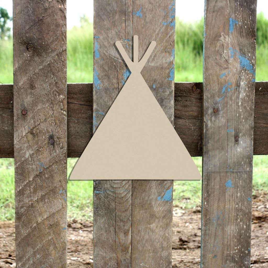 6" Wooden Teepee Shape, Unfinished Wood Craft