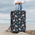 thumbnail image 7 of Fuzoiu Space Print Suitcase Cover,Washable Luggage Covers for Suitcase,Elastic Luggage Protector Cover,Scratch Resistant Travel Suitcase Covers-X-Large, 7 of 7