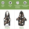 thumbnail image 6 of Sikiie Lilies Flowers Dog Hoodie,Dog Clothes,Dog Sweatshirt ,Dog Shirt, Dog Clothes for Puppy Kitten Small Dogs Cats-Small, 6 of 7