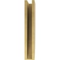 thumbnail image 4 of 4"W x 8"D x 24"H Thin Durham Rough Cedar Woodgrain TimberThane Corbel, Primed Tan, 4 of 6