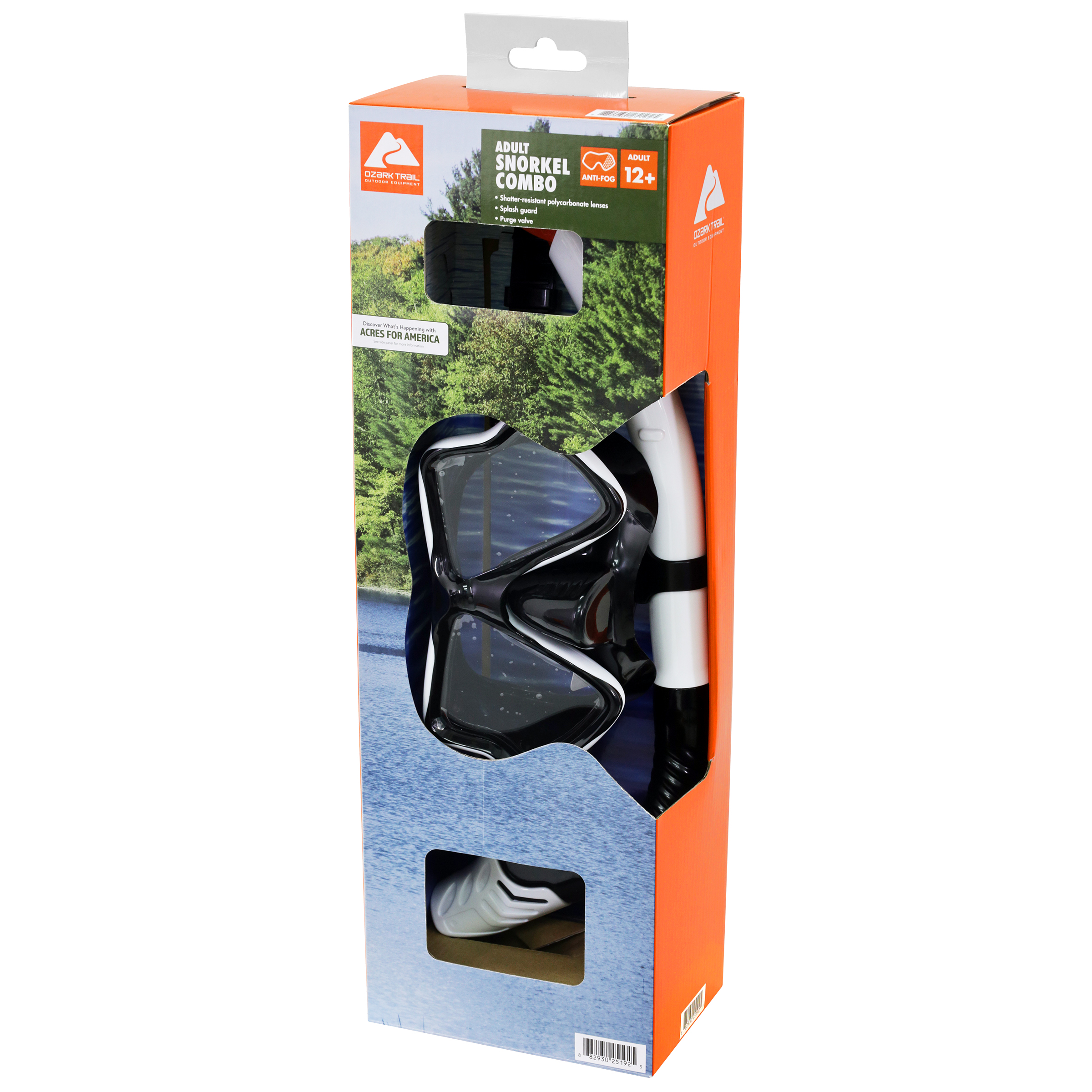 Ozark Trail Adult Snorkel and Mask Combo Set photo 4