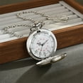 thumbnail image 2 of Retro Father's Day Gift Pocket Watch Quartz Watch Large Watch Chain Gold Roman Numeral Gift Watch (Between Gold), 2 of 3