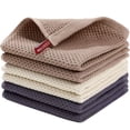 thumbnail image 2 of Kitchen Towels，4-Pack Dish Towels 100% Cotton Waffle Weave Ultra Soft Absorbent Quick Drying Dish Rags，Dish Cloths， Dishcloths Sets，Tea Dowels for Kitchen，Bar Towels,13x28 Inches, 2 of 8