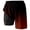 Z02-Brick Red, variant on Kcolen Swim Trunks for Men 9 Inch Gradient Beach Shorts Light Upf Swimming Trunks with Compression Liner Summer Beach Swimming Shorts for Men