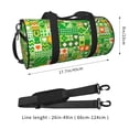 thumbnail image 2 of Easygdp St Patrick's Day6 Bolsa de Viaje, Bolsa de Mano, Bolsa de Gimnasio, Bolsa de Equipaje para Viaje, 2 of 6