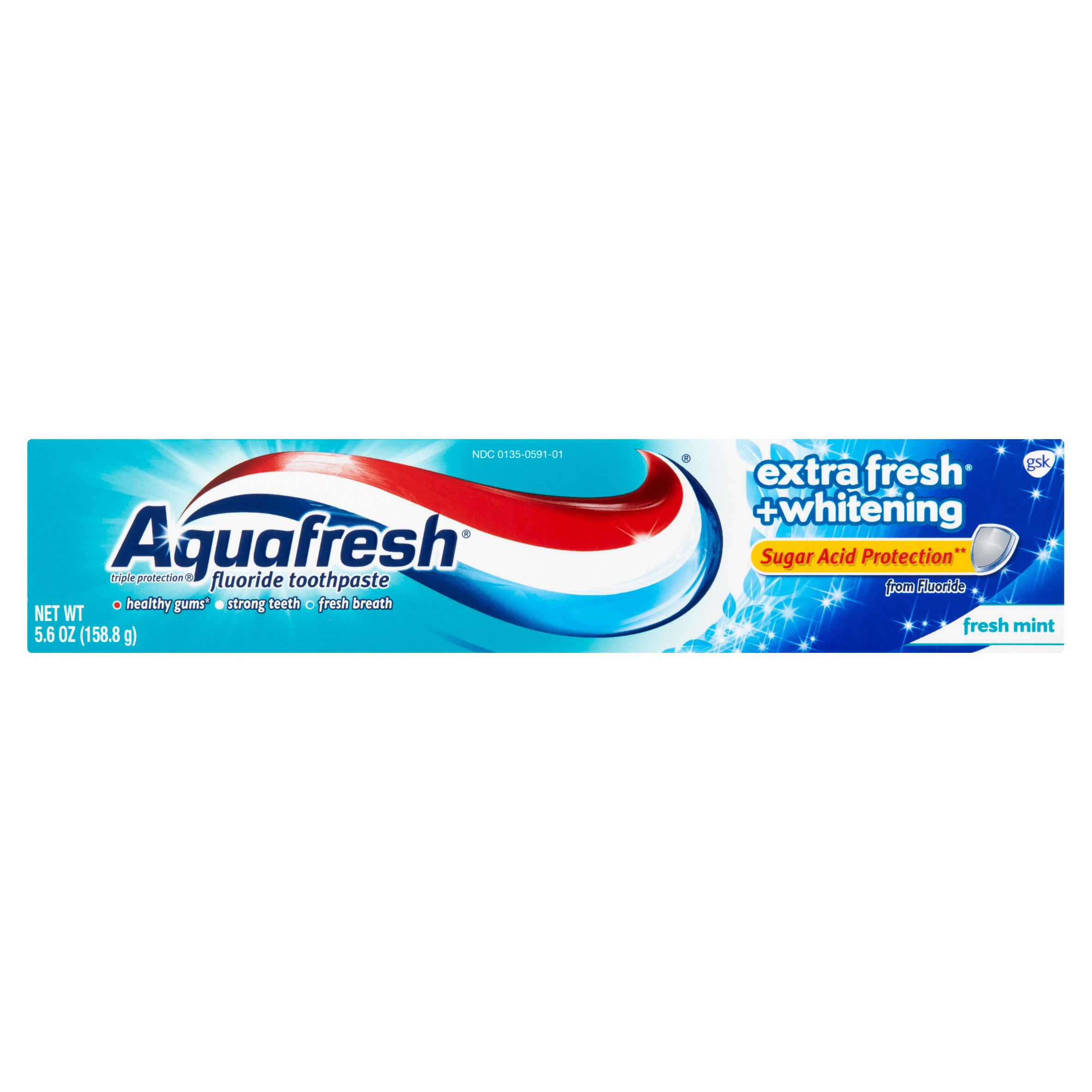 Aquafresh Tooth Brushing Chart