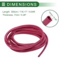thumbnail image 4 of Universal Car Door Edge Protective Sealing Strip U-Type Door Scratch Protection Guard m -scratch Collision PVC Iron Purple, 4 of 6