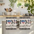 thumbnail image 4 of 250th Anniversary Kitchen Towels Set of 1, Beige Home Sweet Black Plaid Absorbent Dish Towels for Kitchen, Microfiber Hand Towel, Quick Drying Tea Towel for Cleaning Decorative Dishcloths, 4 of 7