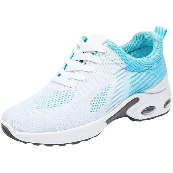 XUET Orthopedic Shoes for Women Arch Support Walking Shoes Plantar Fasciitis Tennis Sneakers for Gym Workout Sports