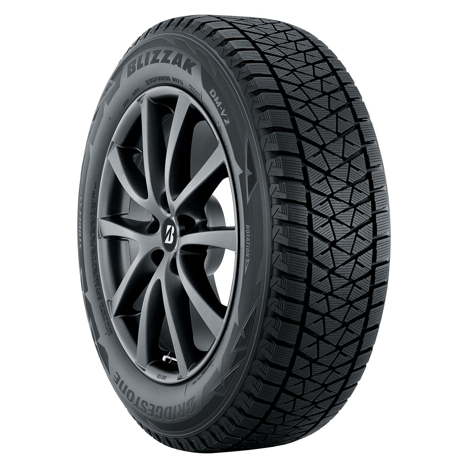 ブリヂストン BLIZZAK DM-V2 275/45R20 Bridgestone Blizzak DM-V2 275/45R20 110T XL (Studless) Snow