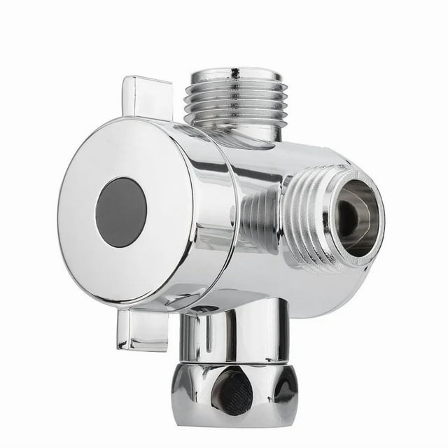 ABS Diverter Valve 1/2 Inch 3 Way Water Separator Shower Tee Adapter Adjustable Faucet Switcher Bathroom Toilet Accessories