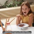 thumbnail image 6 of AISLE 3 ESSENTIALS Anti-Soggy Cereal Bowls, BPA-Free Materials, Divider | Dishwasher-Safe | Great for Cereal, Chips & Salsa, Oatmeal & Fruit (2-Pack)…, 6 of 7