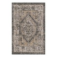 thumbnail image 3 of Unique Loom Outdoor Traditional Collection Area Rug - Valeria (2' x 3' 1" Rectangle Charcoal/Natural), 3 of 7