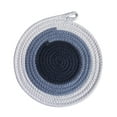 thumbnail image 1 of Siruishop Braided Place Mat Non Slip Cotton Rope Placemat for Kitchen Countertop Decor Gray 24cm, 1 of 8