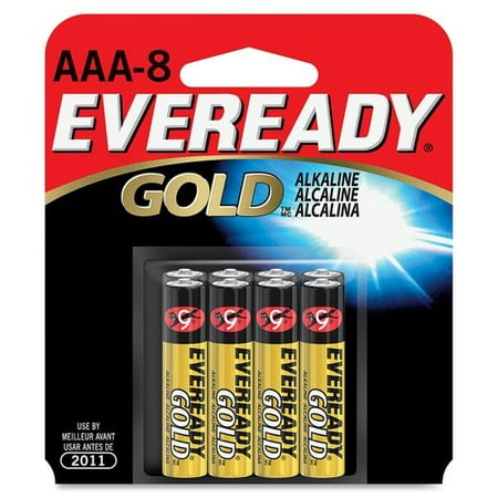 UPC 039800030061 product image for Energizer A92BP-8 Eveready Gold AAA -8 | upcitemdb.com