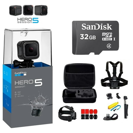 GoPro HERO5 SESSION - Hero 5 Session Action Camera + 32 GB MicroSD + GoPro Accessory