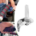 thumbnail image 4 of Puño de motocicleta DYNWAVEMX Universal Alta resistencia Plata 20 cm, 4 of 7