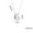 G, variant on Silvery Initial Alphabet Necklace Personalized Pendant Jewelry for Women Gift Minimalist Daily Wear Accessory