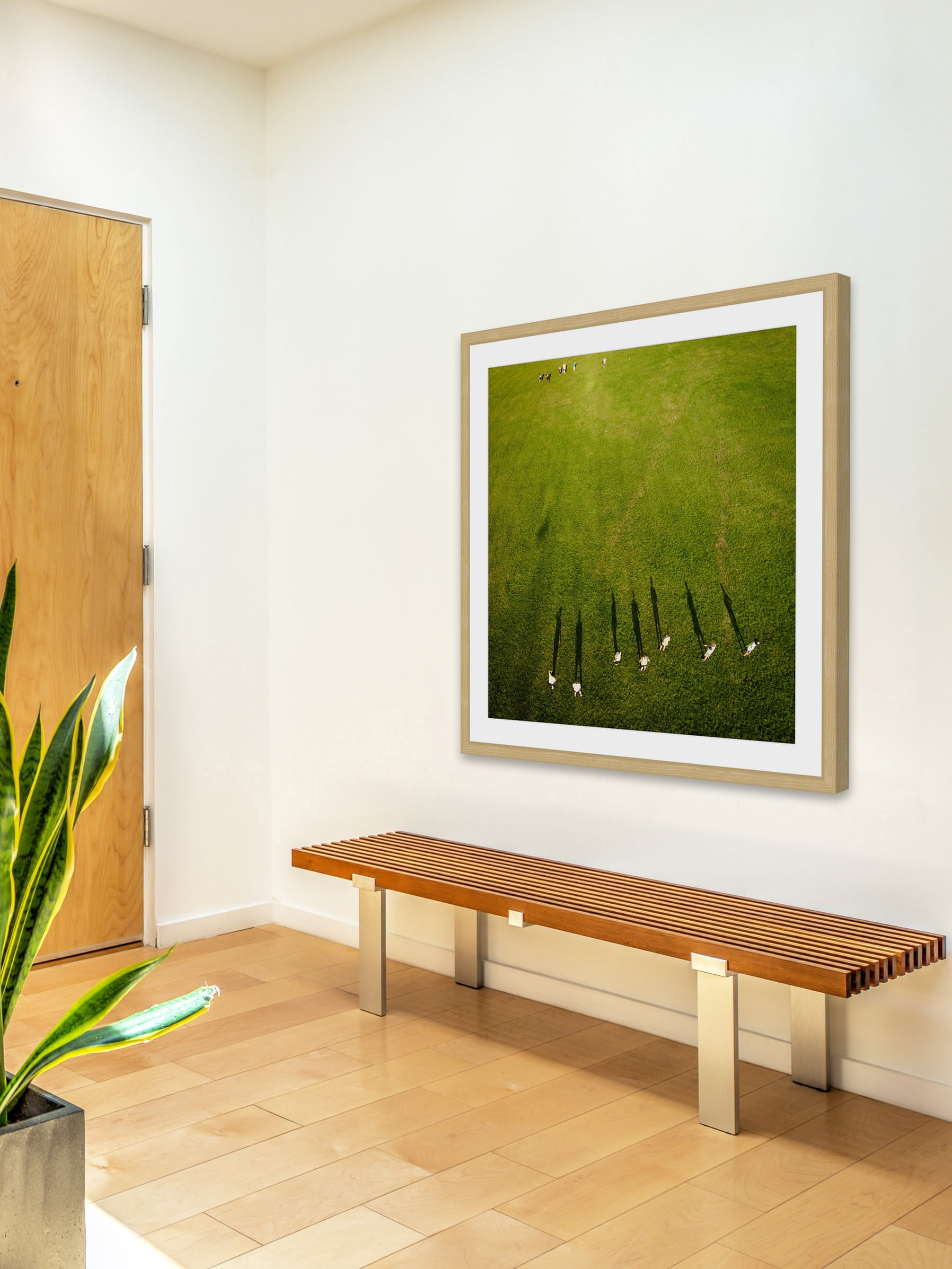 "Casting Shadows" Framed Painting Print