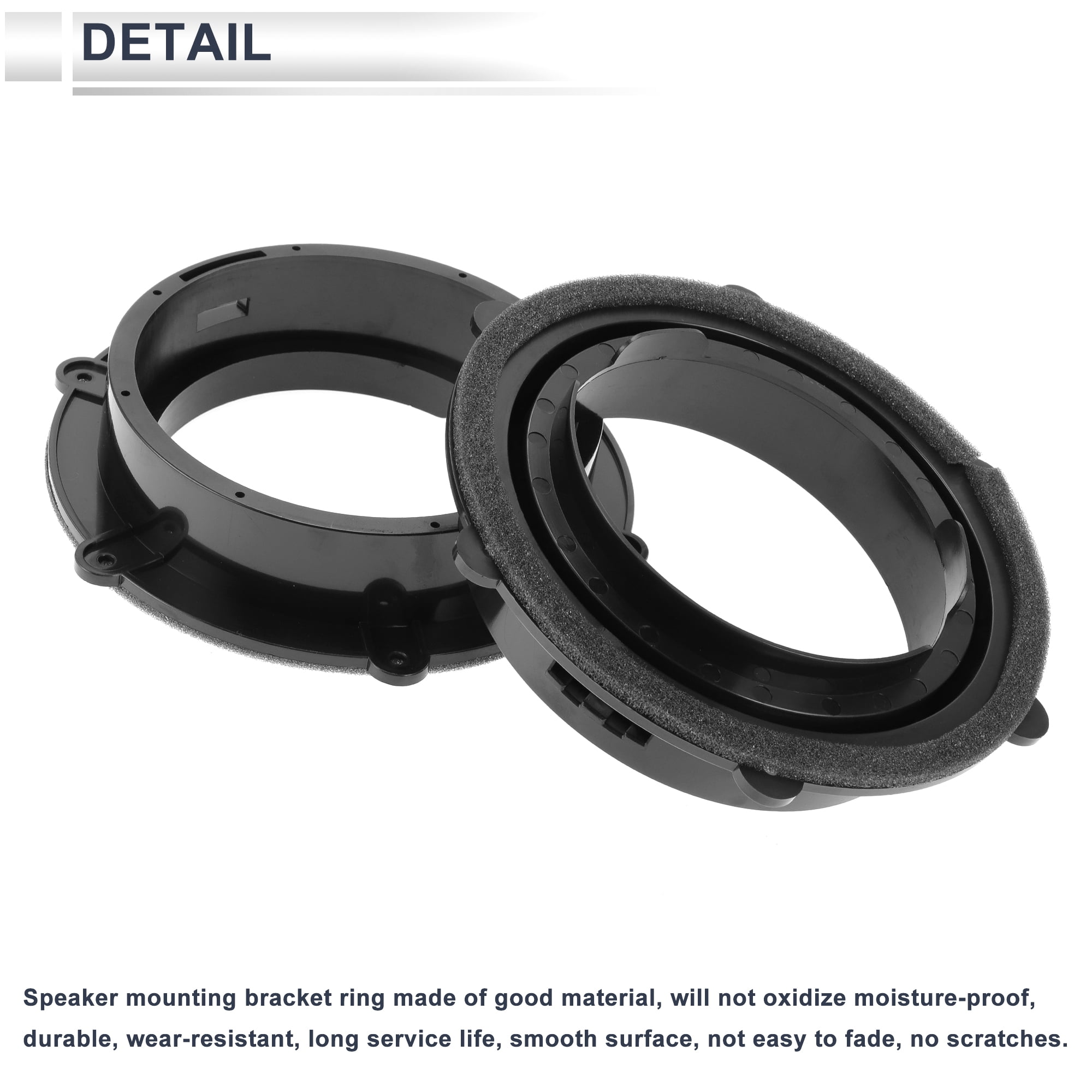 Unique Bargains Speaker for Spacer Ring Tweeter Adaptor for VW Mounting for Spacer