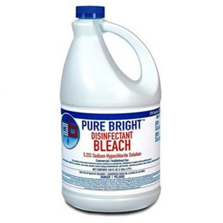 KIK Custom Pure Bright Germicidal Ultra Bleach - Liquid - 128 fl oz (4  quart) - 1 / Each - White 