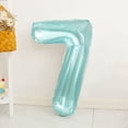 thumbnail image 3 of Globo de cristal morado con números del 0 al 9 de 32 pulgadas, suministros para fiestas de aniversario de bodas para adultos, fiesta de cumpleaños para niños, decoración para baby shower, 3 of 5