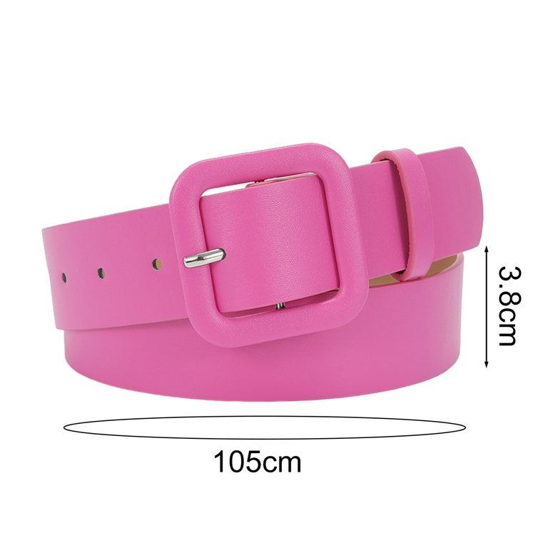 TNOBHG Women Candy Color Belt Women Belt Multi Holes  display picture 1