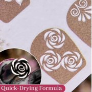 Stamp Pen Set - 6 Piece DIY Tools with Patterns for Nail Design 6PCS