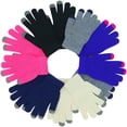 thumbnail image 5 of ToBeInStyle Women's Pack of 6 Acrylic Magic Gloves - Touch Screen Assorted - One Size, 5 of 7