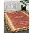 thumbnail image 2 of Ahgly Company Indoor Rectangle Contemporary Red Oriental Area Rugs, 7' x 10', 2 of 6