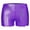 Purple, variant on inhzoy Girls Kids Sparkle Dance Athletic Metallic Gymnastic Shorts Purple 7-8