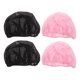 thumbnail image 5 of 4 gorros de dormir de malla para cabello largo y rizado. Gorros de dormir reutilizables y transpirables para mujeres y niñas., 5 of 5