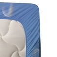 thumbnail image 4 of Ambesonne Airplane Fitted & Top Sheet Set with Sham, Aircrafts up in Air, Blue Green Grey, 4 of 5