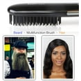 thumbnail image 6 of Mini Hair Straightening Brush, FARI Travel Hair Straightener Brush Dual Voltage Ionic Hot Comb with Travel Pouch, 6 of 7