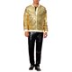 thumbnail image 2 of Chaquetas Varsity de lentejuelas INSPIRE CHIC para hombres, chaqueta bomber de béisbol brillante y reluciente con cremallera para festivales y discotecas, 2XL dorada, 2 of 5