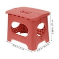 thumbnail image 3 of Durable Plastic Folding Stool Outdoor Folding Stool Outdoor Fishing Stool, 3 of 8