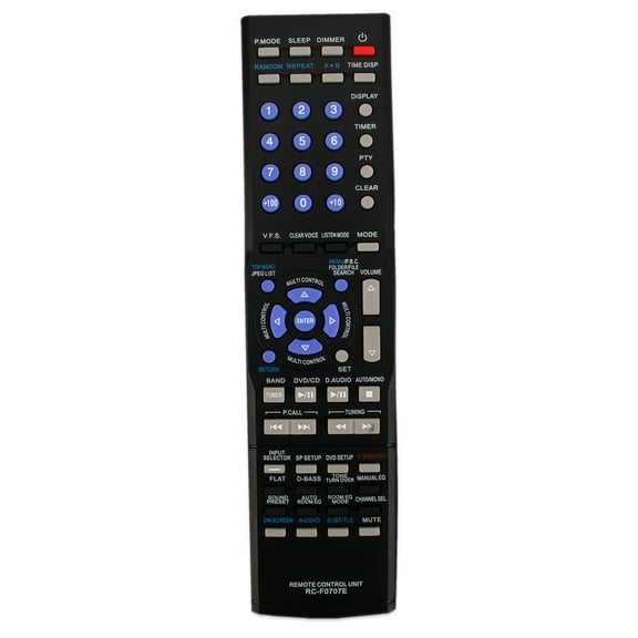 RC-F0707E Replaced Remote Control for Kenwood AV Audio Video Receiver