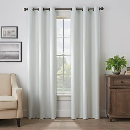 Eclipse Martina Solid Absolute Zero 100% Blackout Window Panel