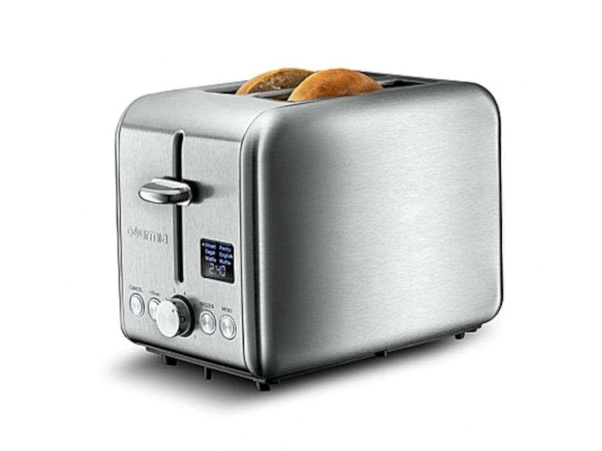 7 Shade Settings Multi-Function Digital Toaster with 5 Toast Functions Gourmia GDT2650 Rapid Reheat Mode and Extra Wide Slots 