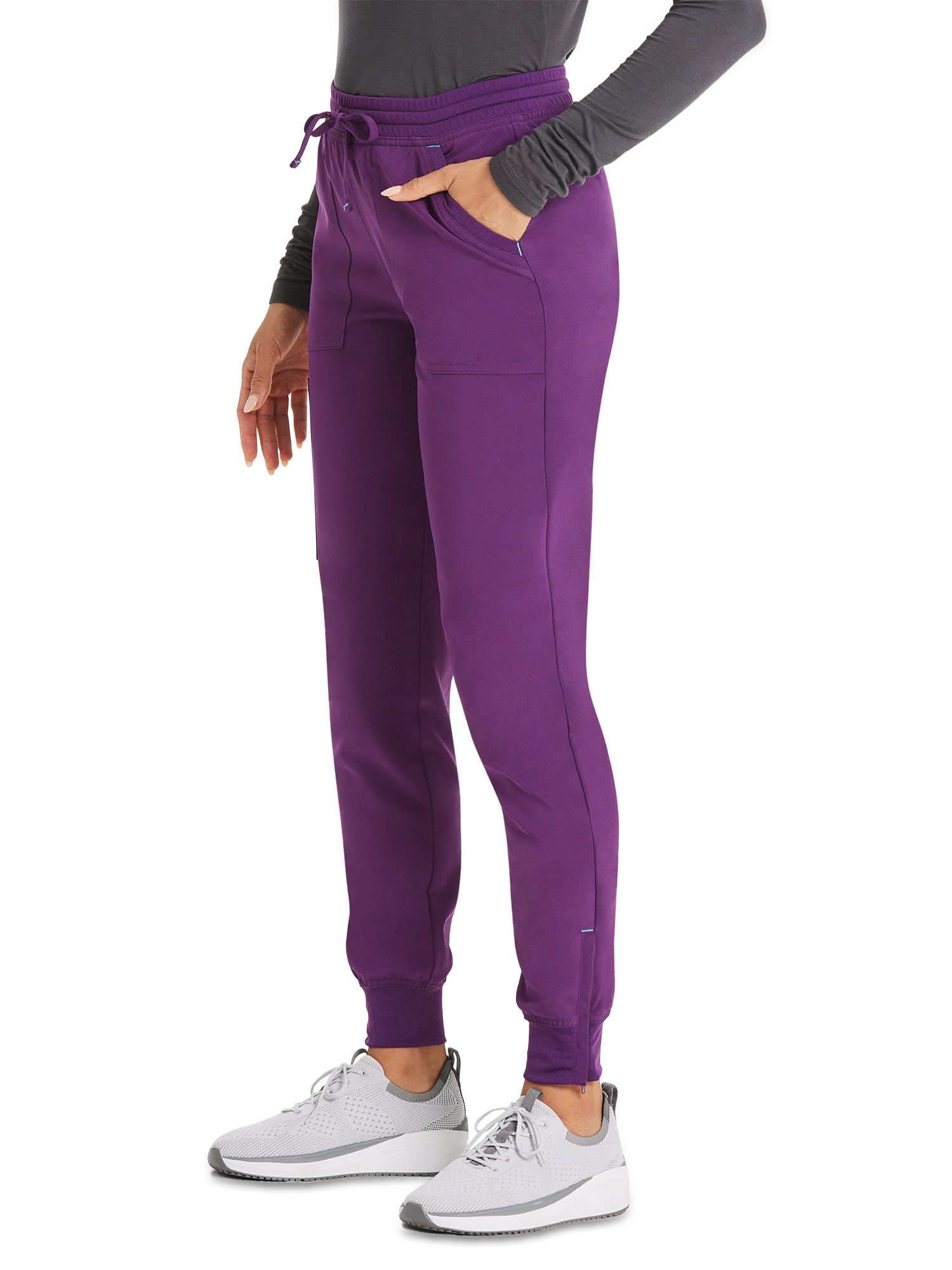 Scrubstar Women's Premium Performance Stretch Drawstring Jogger Cargo Scrub Pant