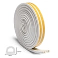 thumbnail image 1 of 5M Porte Autocollante Bas Bande d'Isolation Acoustique Bande Coupe-Vent, 1 of 4