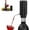 Mini Wine Decanter, variant on Wine Aerator Electric Decanter – Automatic Wine Dispenser & Pourer with Type-C Rechargeable Battery, Instant Aeration Wine Accessories for Red & White Wine, Valentines Gift for Wine Lovers