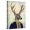 Canvas, variant on Art.com Captain Deer Stretched Canvas Print Wall Art by Fab Funky, 24" x 32"