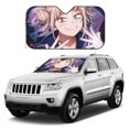 thumbnail image 3 of My Hero Academia Himiko Toga Car Sun Shade Windshield Sunshade Aluminum Foil Sun Shield For Uv Protection & Heat Blocking Medium, 3 of 9