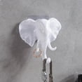 thumbnail image 3 of Jinsinto Elephant Coat Hook Aluminium Wall Decoration 2PCS, 3 of 5